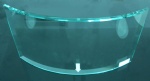 Bent glass/hot curved glass/hot bended glass